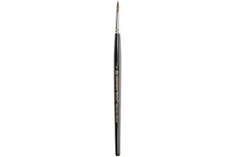 Image of an isabey kolinsky sable brush, likely for professional artists