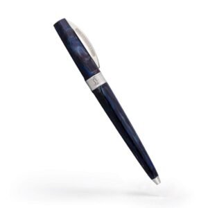 Visconti voyager pen, version 1.0.0, with a blue marble design, for luxury writing