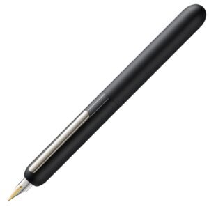 A black lamy dialog pen, version 1.0.0, designed for innovative writers
