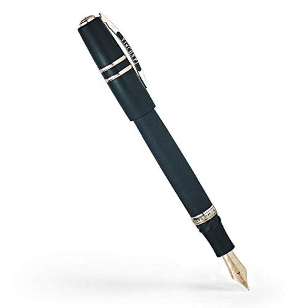 Visconti homo sapiens fountain pen, version 1.0.0, angled on white background