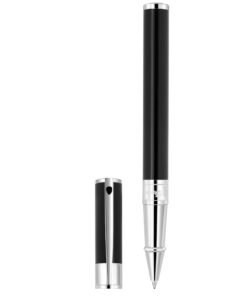 S.t. dupont neo-classique pen, version 1.0.0, black and silver, cap off