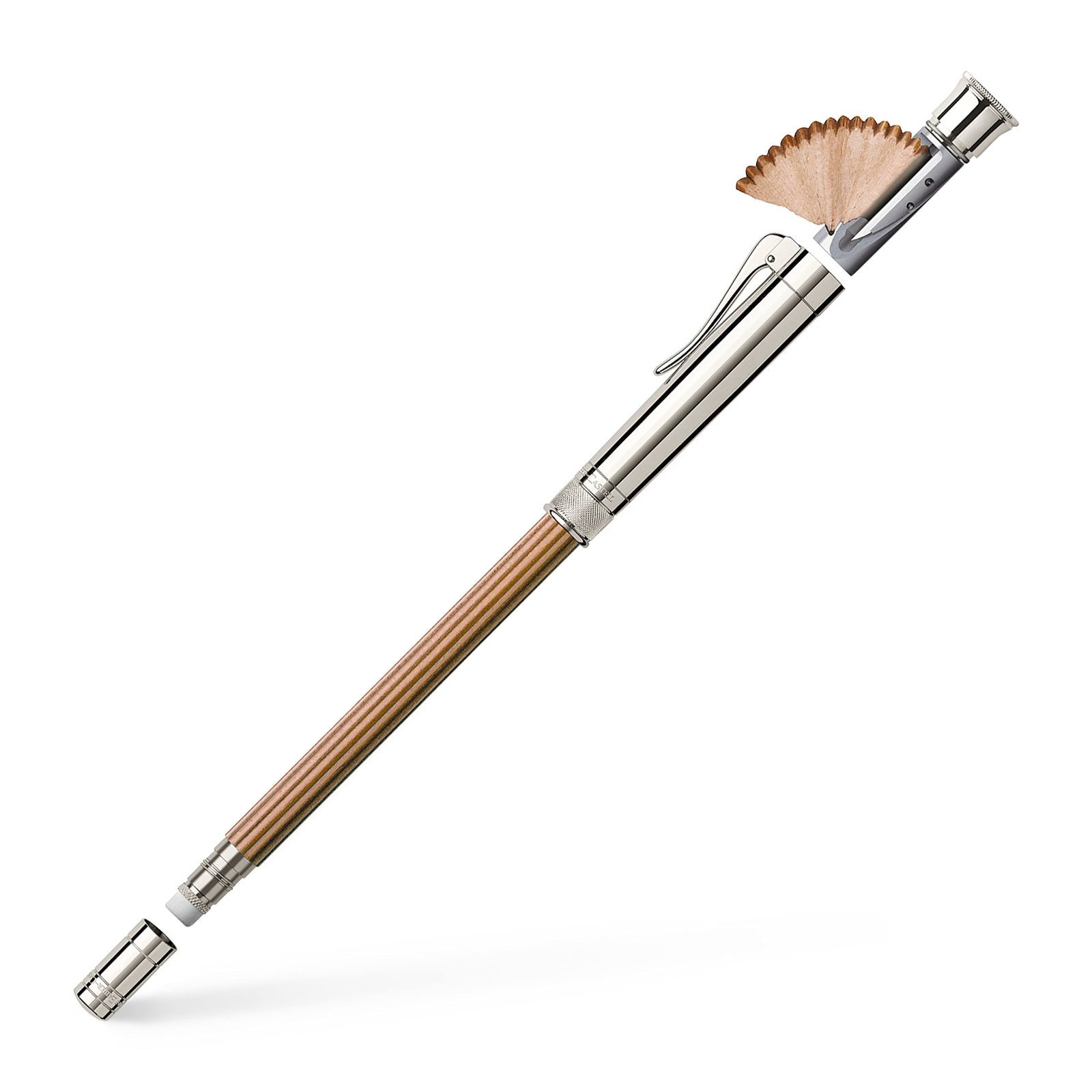 Graf von faber-castell perfect pencil, version 1.0.0, with detached eraser and sharpener