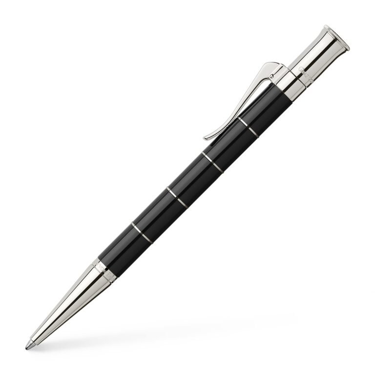 Graf von faber-castell anello pen, version 1.0.0, with black and silver accents