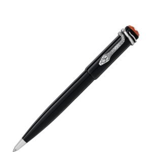 Montblanc heritage pen, version 1.0.0, featuring a snake design and gemstone detail