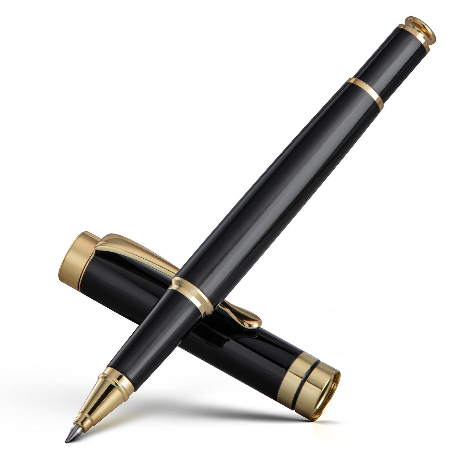Stylish black and gold pen, ideal for real estate professionals and important deals