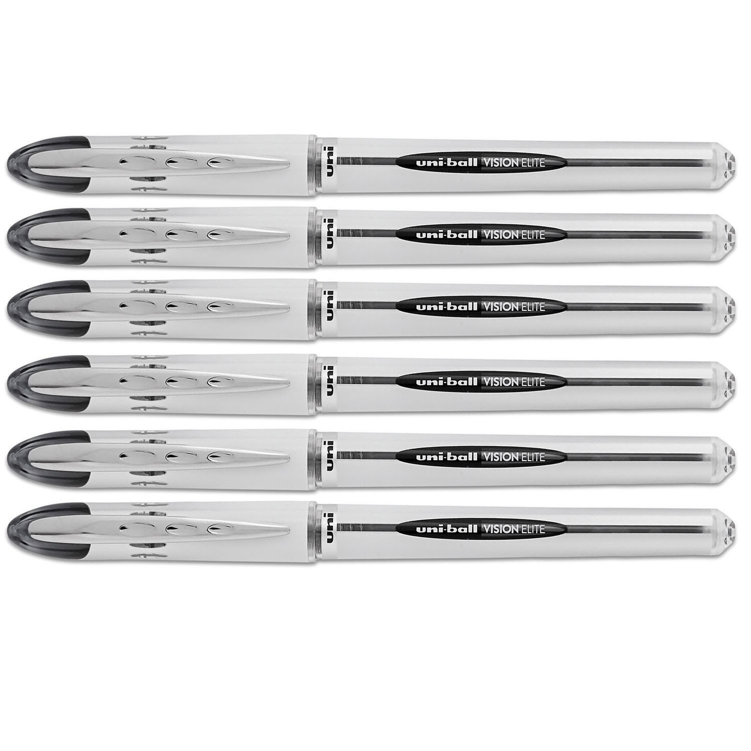 Version 1.0.0: six uni-ball vision elite pens, ideal for professional writing