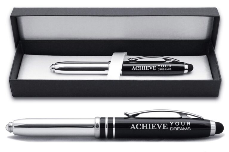 A fancy pen in a gift box, perfect for graduation and academic achievements