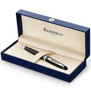 Waterman pen in a presentation box, featured in a review of perspective pens