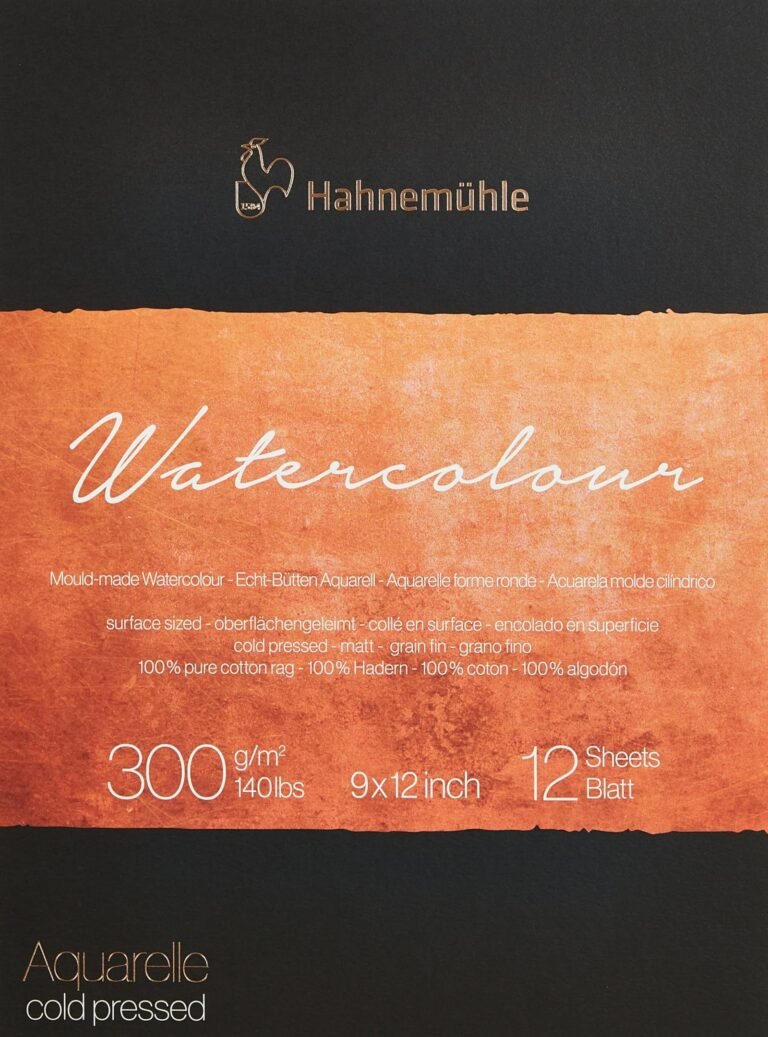 Hahnemühle watercolour paper pack, 81jm3xwgthl 1, with details on weight and size