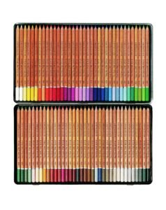 Cretacolor fine art pastel set, version 1.0.0, in open metal cases, vibrant colors